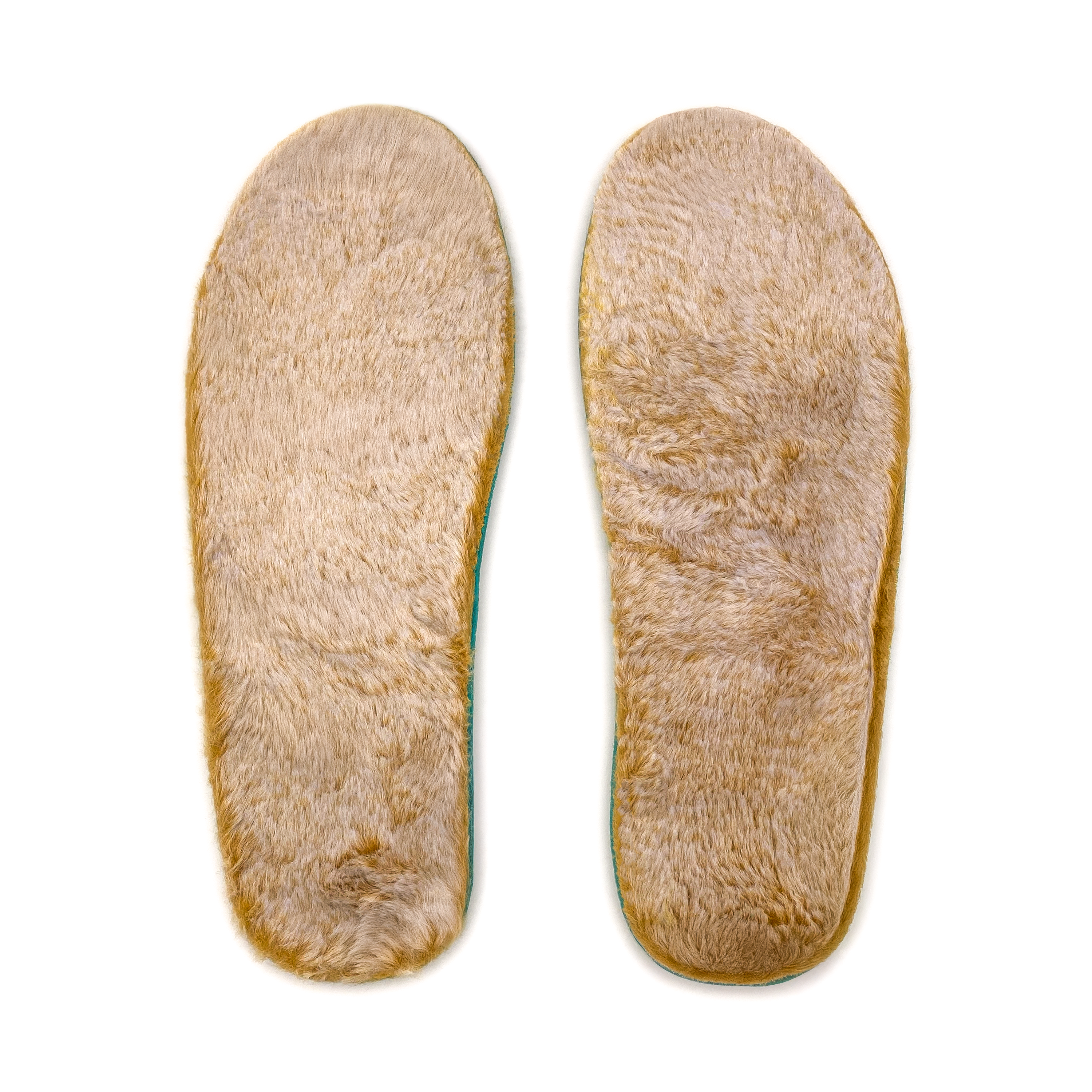 Natural Foam Insoles - Faux Fur - Cream