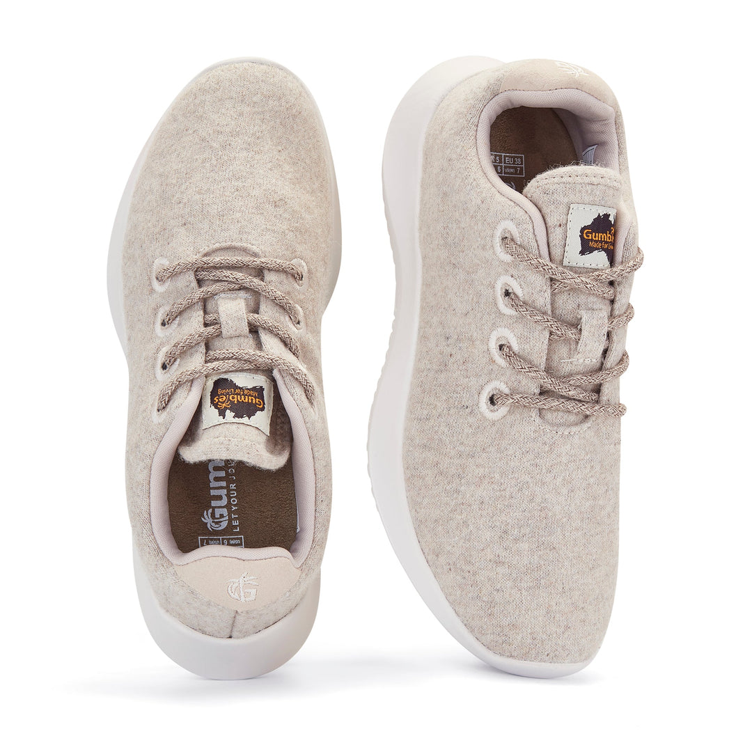 Woolfit Sneakers - Women's - Oatmeal