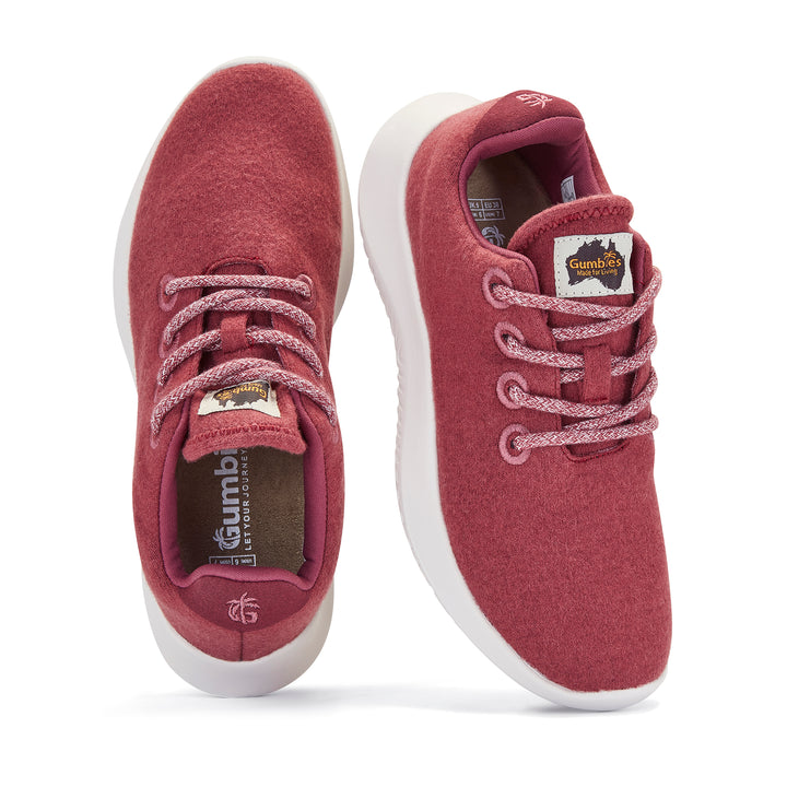 Woolfit Sneakers - Men's - Berry