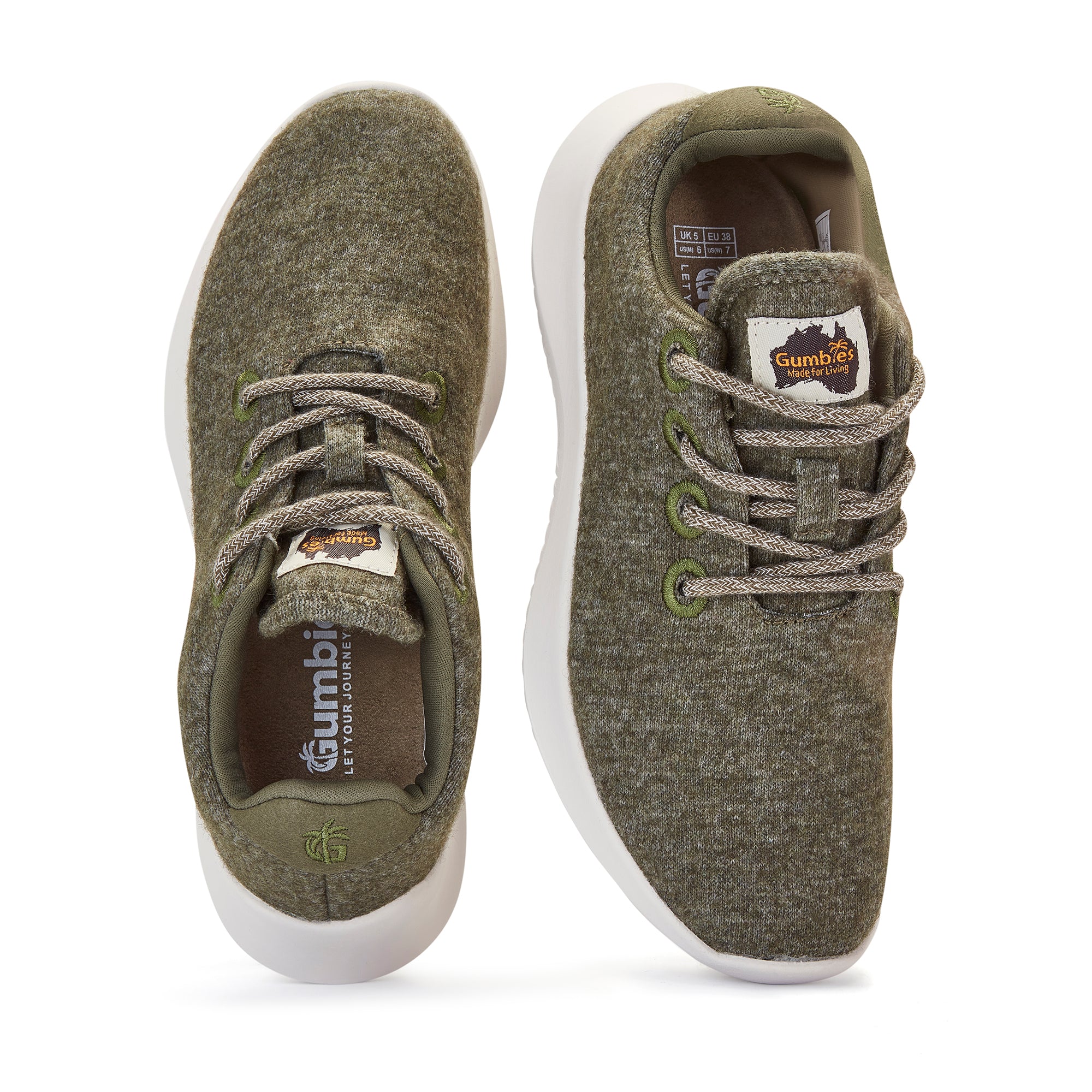 Woolfit Sneakers - Men's - Moss