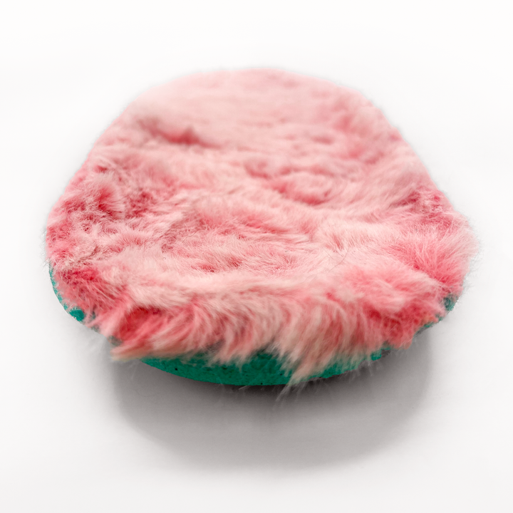 Natural Foam Insoles - Faux Fur - Pink