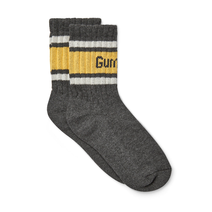 GUM Crew Sock - Men's - Grey & Curry