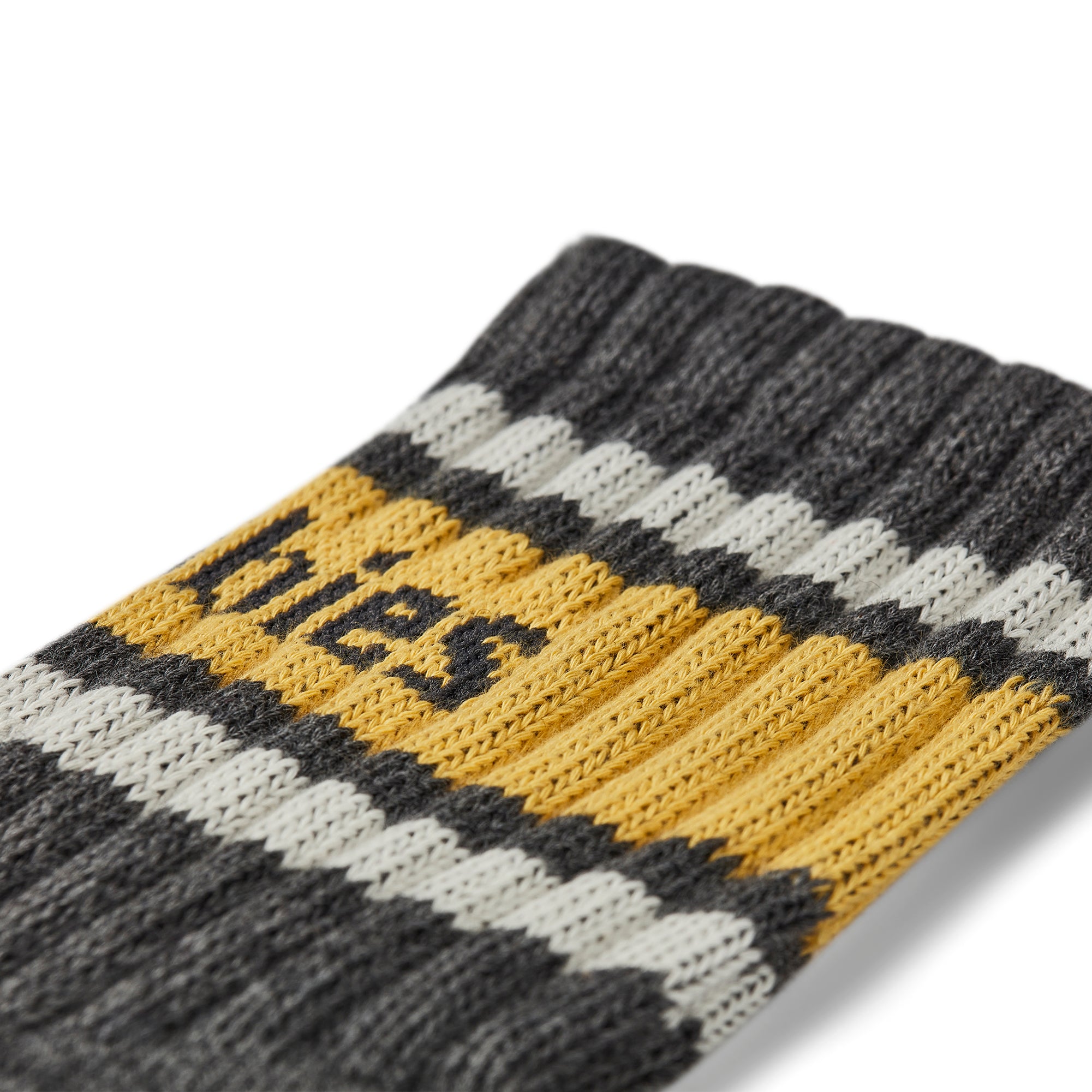 GUM Crew Sock - Men's - Grey & Curry