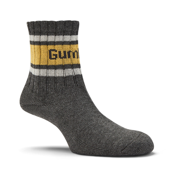 GUM Crew Sock - Men's - Grey & Curry