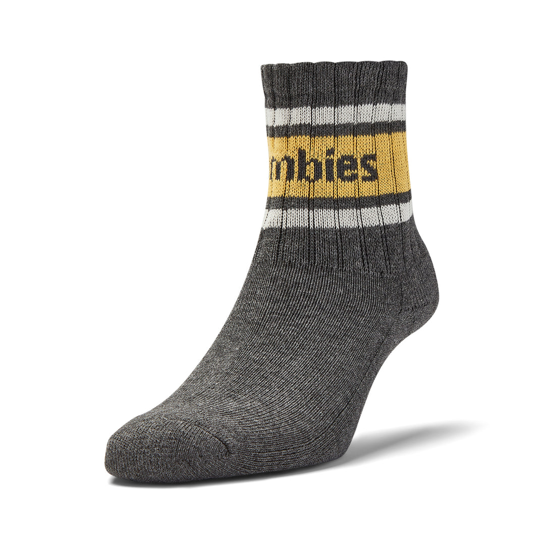 GUM Crew Sock - Men's - Grey & Curry