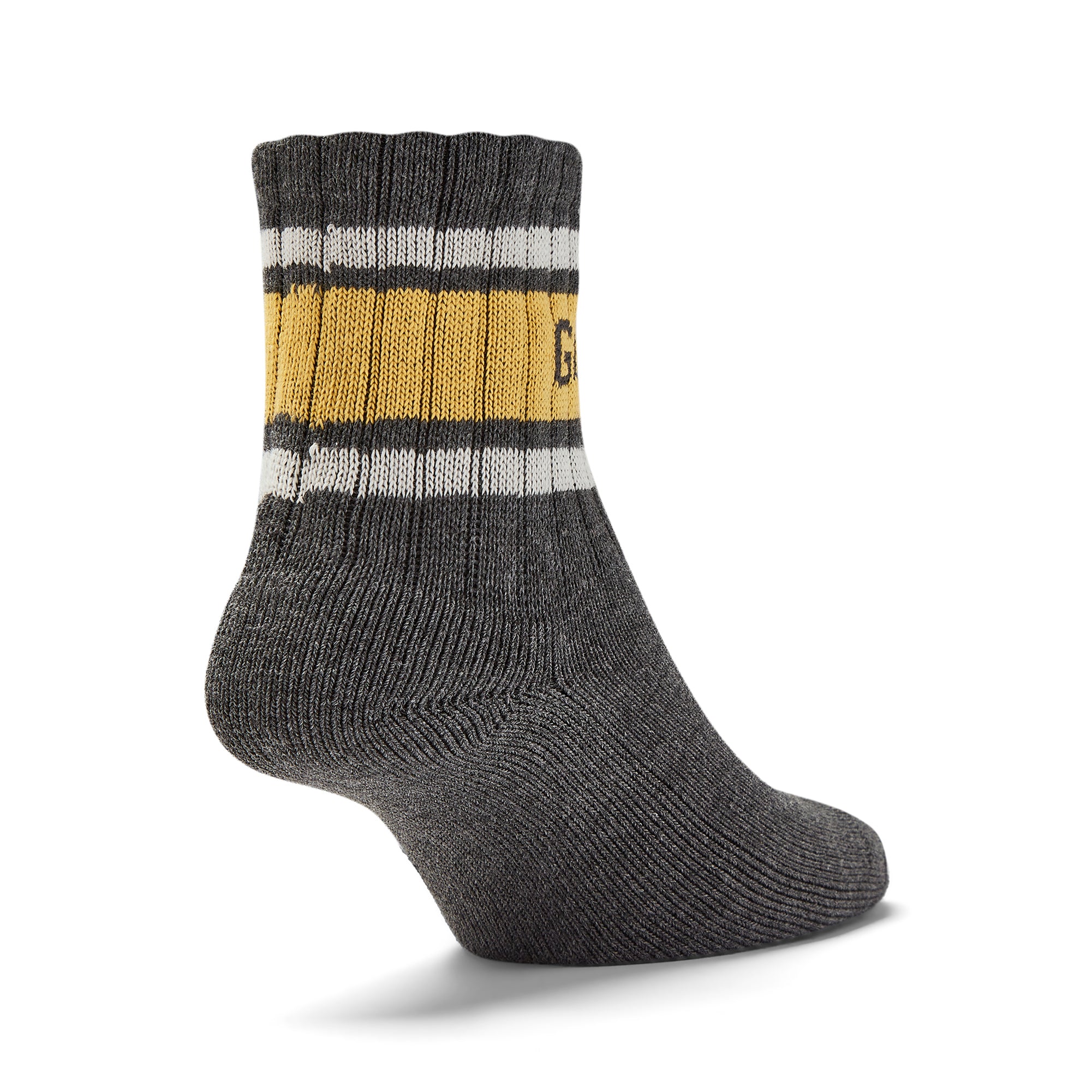 GUM Crew Sock - Men's - Grey & Curry